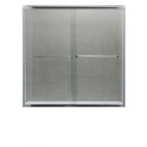 Dreamwerks 60 in. x 60 in. Framed Bypass Shower Door in Polished Chrome-161