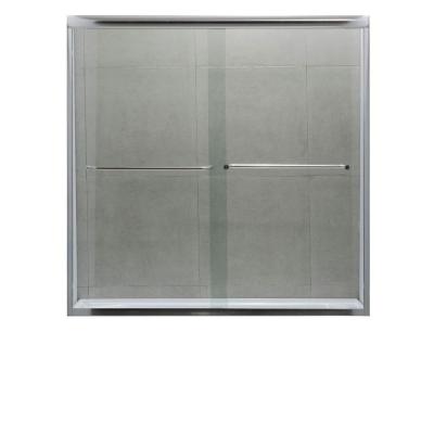 Dreamwerks 60 in. x 60 in. Framed Bypass Shower Door in Polished Chrome-161