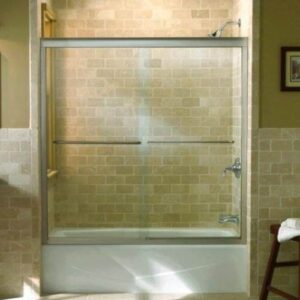 Dreamwerks 60 in. x 60 in. Framed Bypass Shower Door in Polished Chrome - Image 6