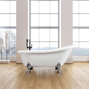 Dreamwerks 5.5 ft. Acrylic Claw Foot Oval Tub - Image 5