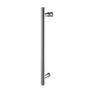 Dreamwerks 47 in. x 35 in. x 79 in. Frameless 3-Piece Corner Frameless Pivot Shower Enclosure in Clear Glass with Chrome Hardware-252