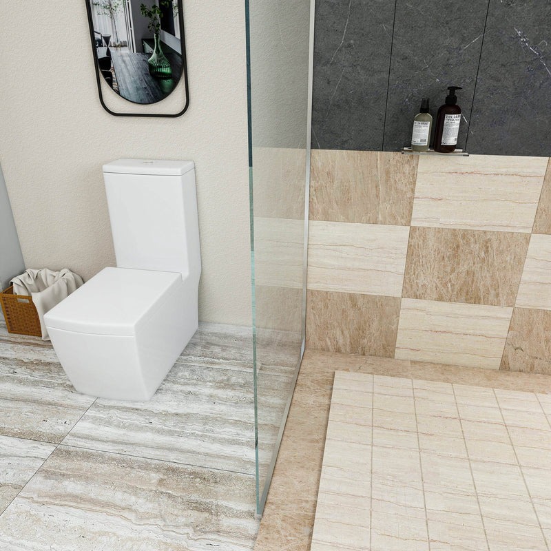 Dreamwerks 32 in. x 79 in. Fixed Shower Door - Image 11