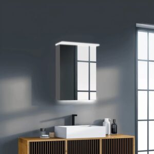 Garet 20" W x 28" H LED Medicine Cabinet - Image 5