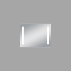 Rose Gold 40" W x 24" H LED Mirror - Image 12