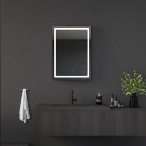 Riga 20" W x 26" H LED Mirror with Dimmer and Defogger - Image 11