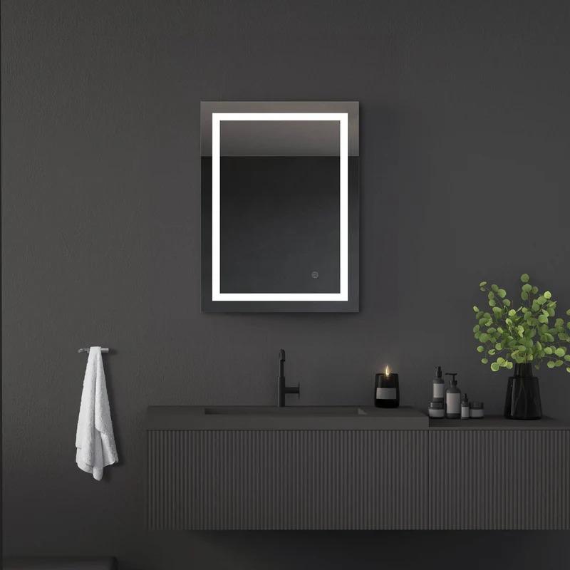 Riga 20" W x 26" H LED Mirror with Dimmer and Defogger - Image 13