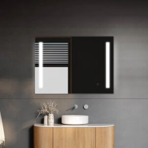 Treviso 20" W x 26" H LED Mirror with Dimmer and Defogger - Image 4