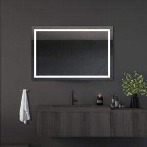 Riga 20" W x 26" H LED Mirror with Dimmer and Defogger - Image 7