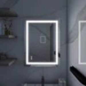 Treviso 20" W x 26" H LED Mirror with Dimmer and Defogger - Image 9