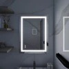 Treviso 20" W x 26" H LED Mirror with Dimmer and Defogger - Image 9