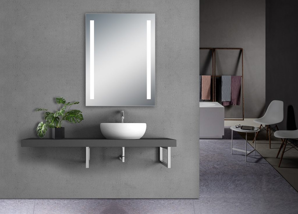 Treviso 20" W x 26" H LED Mirror with Dimmer and Defogger-0