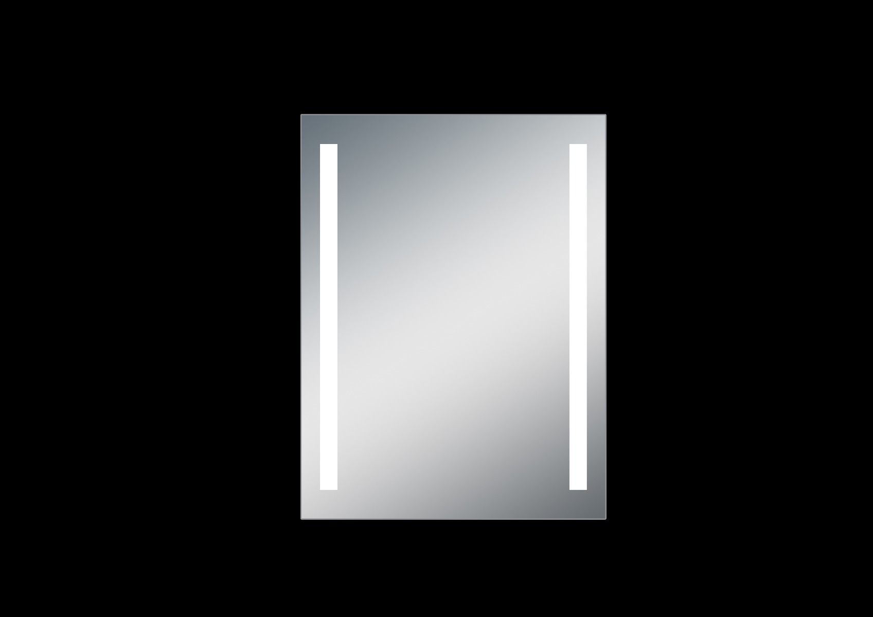 Treviso 20" W x 26" H LED Mirror with Dimmer and Defogger-432