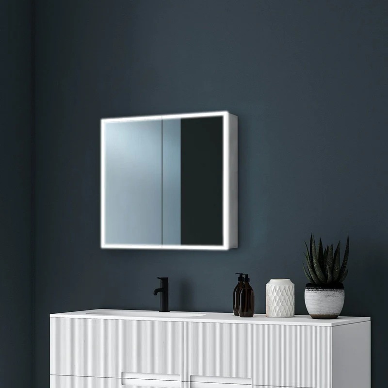 Dani 28" X 28" LED Medicine Cabinet - Image 6