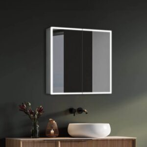 Dani 28" X 28" LED Medicine Cabinet - Image 8