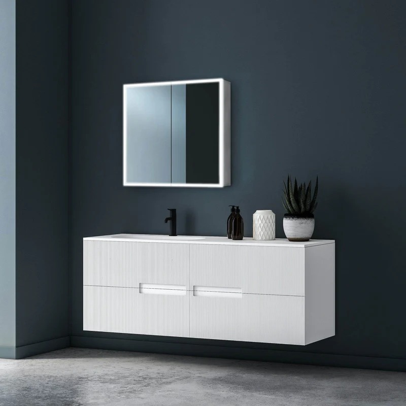 Dani 28" X 28" LED Medicine Cabinet - Image 10