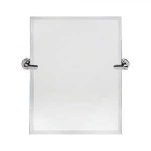 Dreamwerks 21'' W x 24'' H Chrome Rectangular Frameless Bathroom Pivot Mirror-0