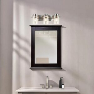 Dreamwerks Cambridge 24" W x 32" H Framed Mirror in Chocolate Finish - Image 8