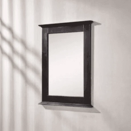 Dreamwerks Cambridge 24" W x 32" H Framed Mirror in Chocolate Finish - Image 5