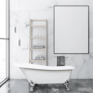 Dreamwerks 67.3" W x 29" D x 30" H Clawfoot Bathtub - Image 5