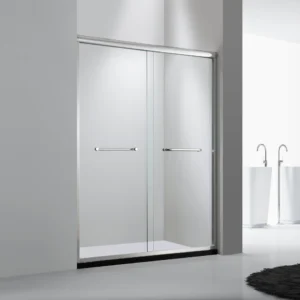 Dreamwerks 48 In. W x 72 In. H Bright Chrome Shower Door - Image 9