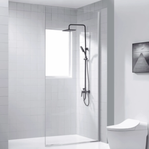 Dreamwerks 32 in. x 79 in. Fixed Shower Door - Image 14